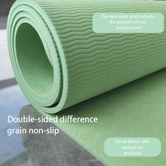 Non-slip Soft Yoga Mat Widen Shock Absorption Fitness Mat 183x61x0.72in