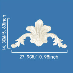 1pc PU French Plaster Wall Flower Corner Decoration