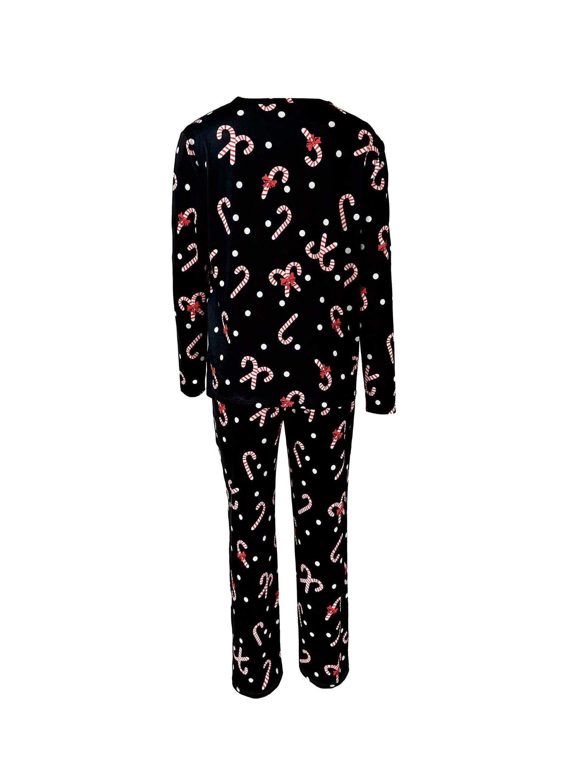 Christmas Lounge Set Long Sleeve Top & Pants Women's Loungewear