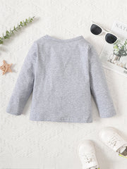 Baby Casual Be Happy Long Sleeve T Shirt