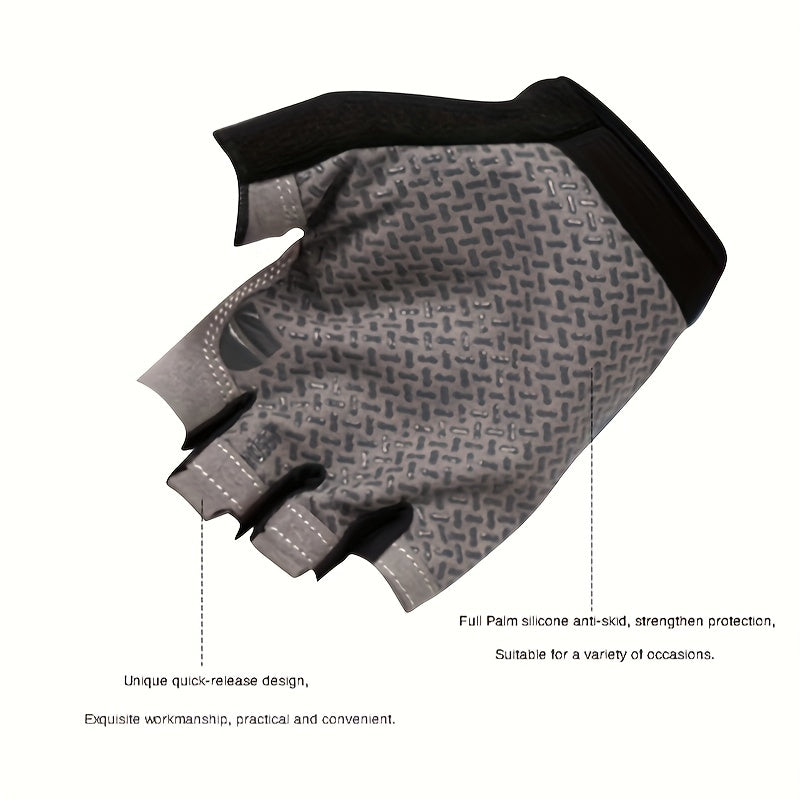 Breathable Non Slip Touch Screen Gloves for Cycling Training