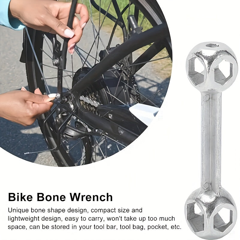 3pcs 10 In 1 Portable Bicycle Wrench 6-15mm Functional Wrench Bike Repair Tool