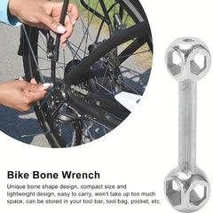3pcs 10 In 1 Portable Bicycle Wrench 6-15mm Functional Wrench Bike Repair Tool