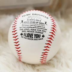 Personalized Baseball - Gift for Daughter - Size & Weight - Baseball Fan