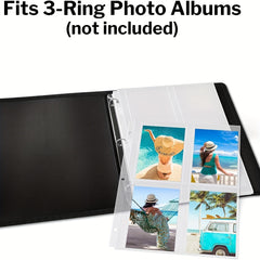 Card Book Album Loose Leaf Core - 180 Card Slot Replacement Name & Photo Storage