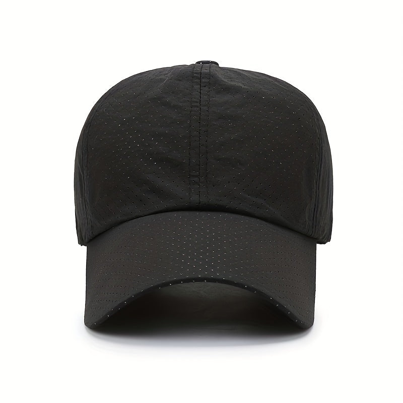 Quick Drying Outdoor Sun Hat Adjustable Baseball Cap for Men Women