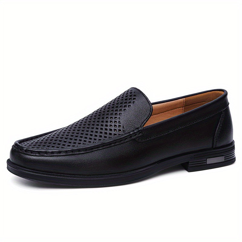 Men's Hollow Out Breathable Loafer Non Slip Casual Shoes