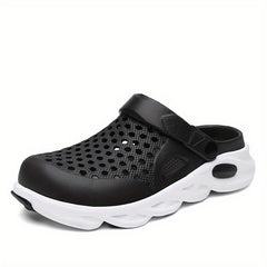 Men's Lightweight Comfy Blade Clogs Hollow Out Non Slip Garden Shoes Summer
