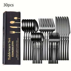 Halloween Stainless Steel Cutlery Set - 30pcs