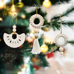 6pcs Macrame Craft Kit DIY Perfect Gift For Christmas Birthday Decor