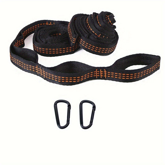 Adjustable Hammock Tree Strap Lightweight with Hook for Camping