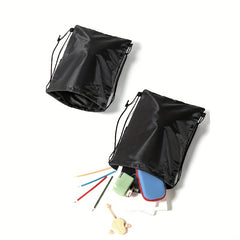 Kids Outdoor Drawstring Backpack Basketball Storage Bag