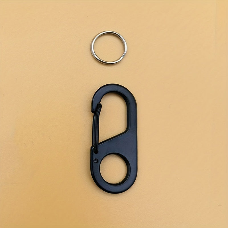 Stainless Steel Keychain Carabiner for Outdoor Adventures