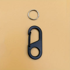 Stainless Steel Keychain Carabiner for Outdoor Adventures