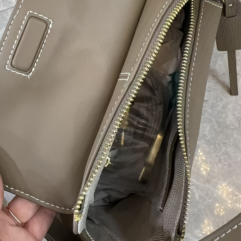 Leather Women's Handbag Adjustable Shoulder Strap