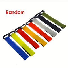 8pcs Fishing Rod Tie Holder Strap with Hook Loop Cord Keep Gear Secure