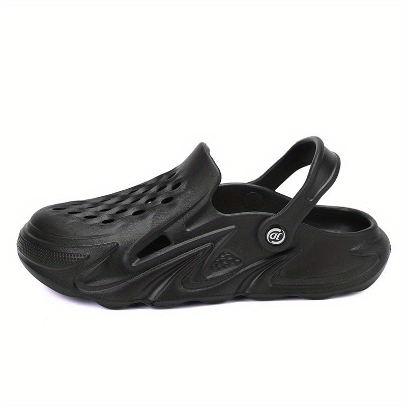 Men's Lightweight Comfy Clogs Hollow Out Non Slip Garden Shoes Summer