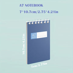 4pcs A7 Spiral Notebooks 80 Sheets