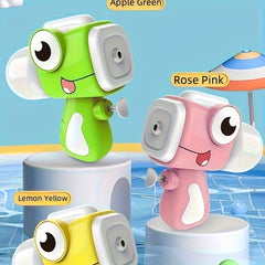 Colorful Automatic Kids Cartoon Water Gun Durable Plastic Toy