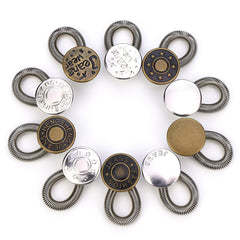 8pcs Adjustable Waistband Extenders No Sew Button Closure for Jeans & Pants