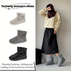 Women's Winter Snow Boots Waterproof Thermal with Faux Fur Lining