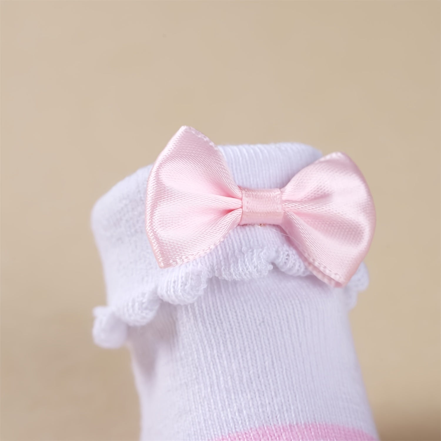 Cute Bow Tied Socks Set for Little Girls