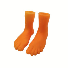 6pairs Finger Feet Puppet Tiny Feet Realistic Left and Right Small Feet