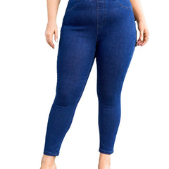 High Rise Skinny Jeans With Pockets