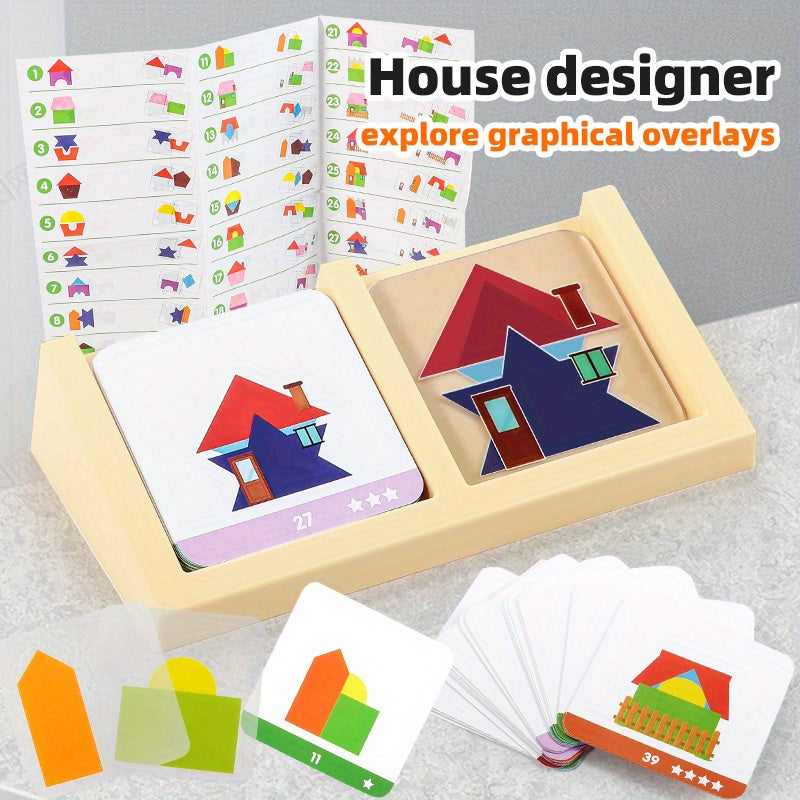 Geometric Space Thinking Training Table Game Toys