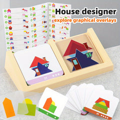 Geometric Space Thinking Training Table Game Toys