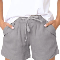 Women's Casual Loose Summer Elastic Waist Shorts