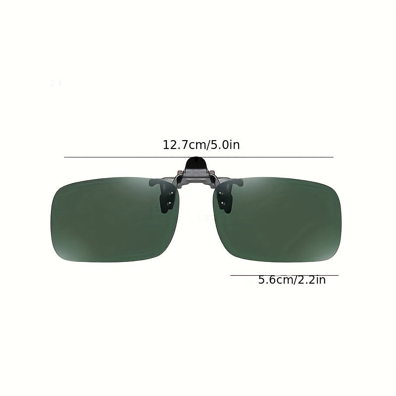 Polarized Clip-on Sunglasses for Men UV Protection for Cycling, Fishing