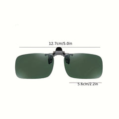 Polarized Clip-on Sunglasses for Men UV Protection for Cycling, Fishing