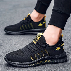 Men's Lightweight Knitted Sneakers for Running