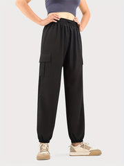 Women's Lightweight Quick Drying Jogging Pants with Pockets
