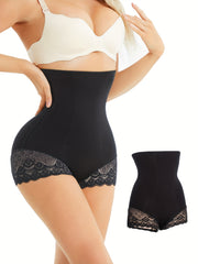 Lace High Waist Tummy Control Panties