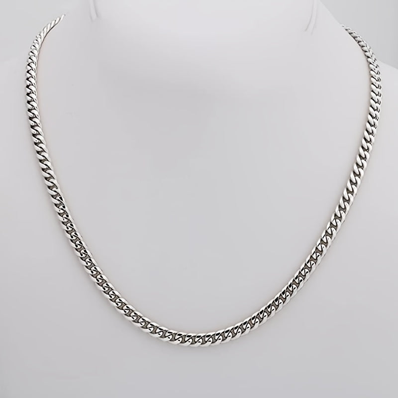 Boys Stainless Steel Chain Necklace Gift for Son