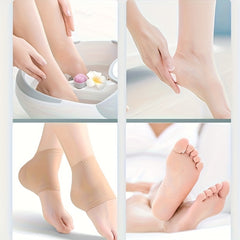 Toeless Heel Sleeve Socks Anti-cracking Moisturizing Stocking