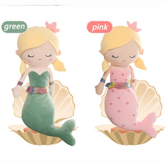11.81In Mermaid Princess Plush Toy - Adorable Cartoon Mermaid Doll