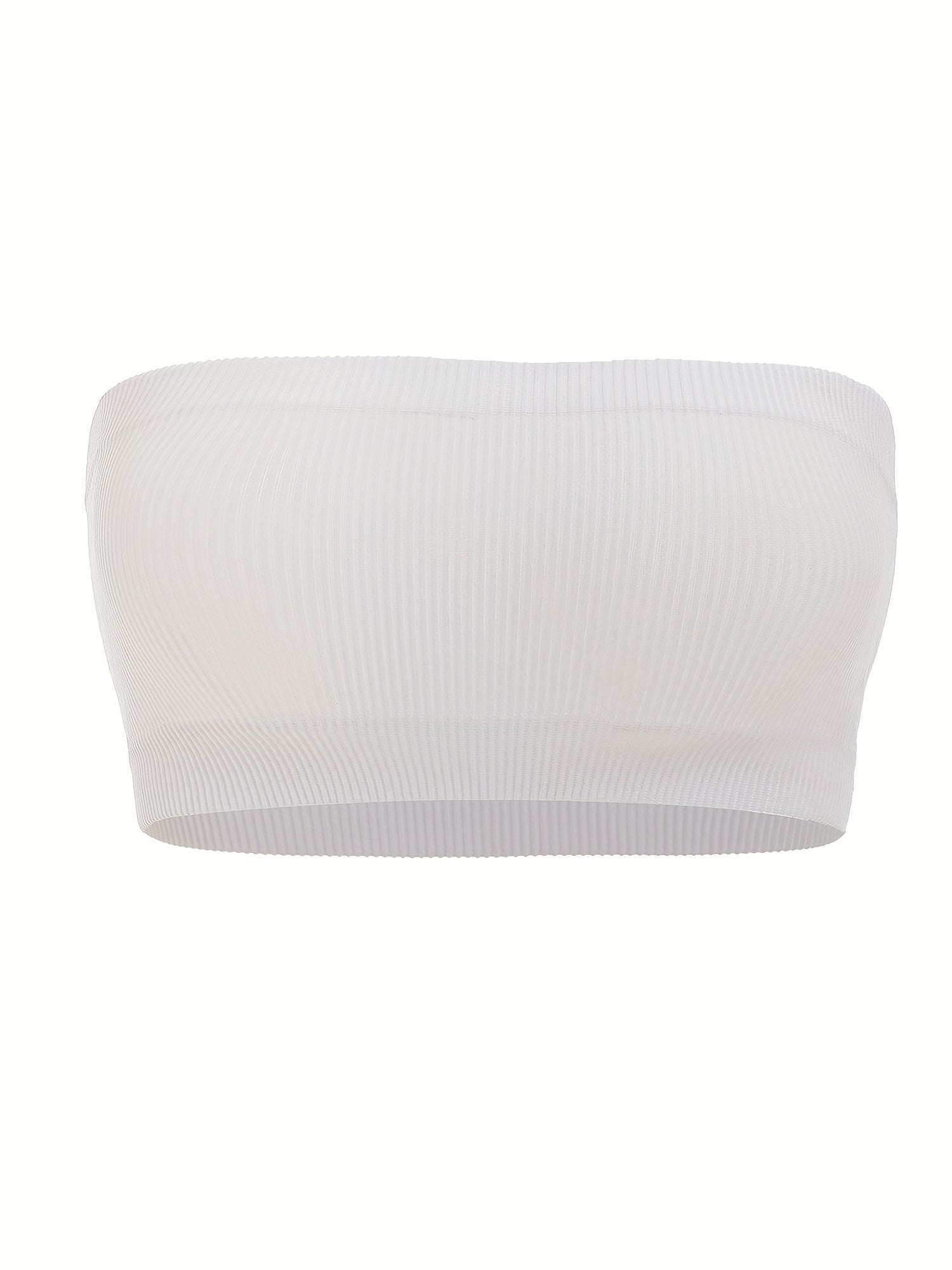 Seamless Strapless Bandeau Bra Soft Stretch Lingerie