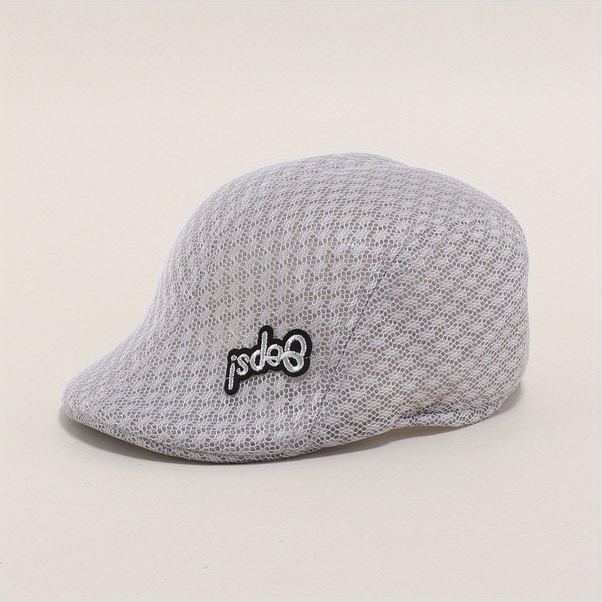 Sun Hat Summer Breathable Beret Cap Mesh Hollow Out Solid Beret Hat