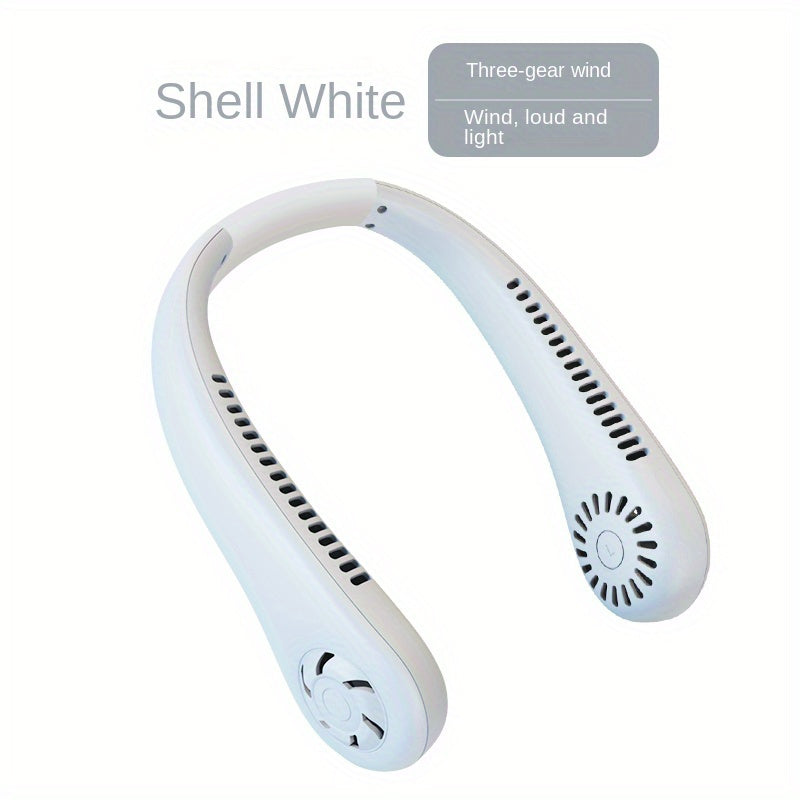 Portable Neck Fan USB Rechargeable Outdoor Sport Fan
