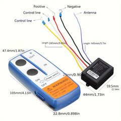Wireless Winch Remote Control Kit 12V 24V for ATV SUV