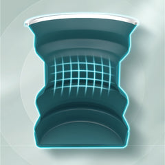 Portable Silicone Foldable Cup Heat Resistant Collapsible Cups With Lid