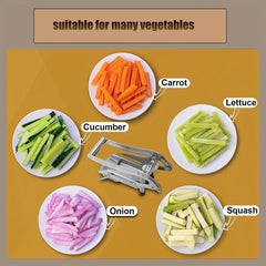 French Fry Cutter Commercial Stainless Steel Potato Vegetable Slicer