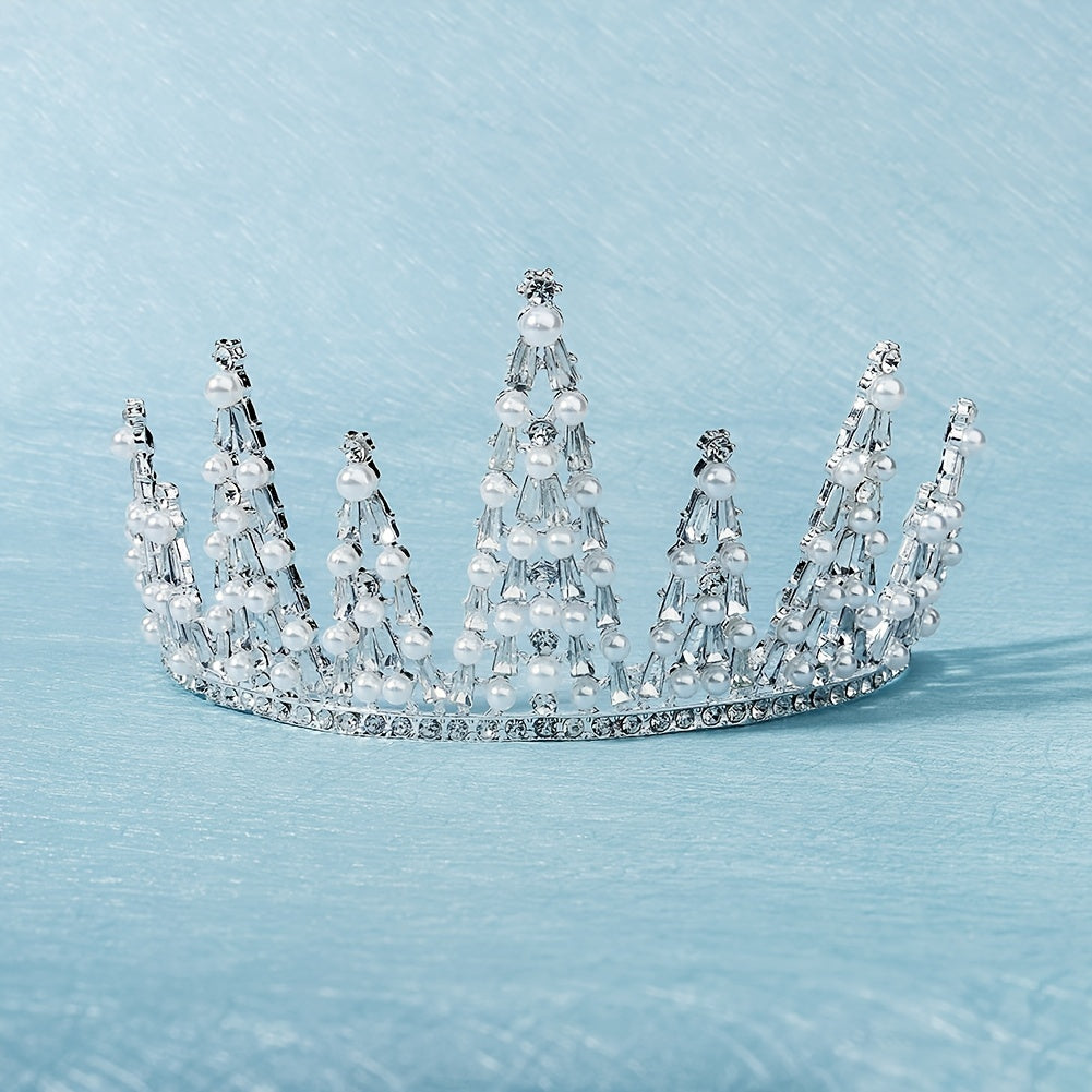 Baroque Crown Hairband Headband Princess Tiara Wedding Birthday