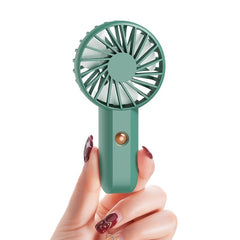 Portable Handheld Fan USB Charging Personal Fan Small Makeup Eyelash Fan