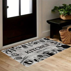 Stain Resistant Memory Foam Kitchen Rug Anti Fatigue Mat