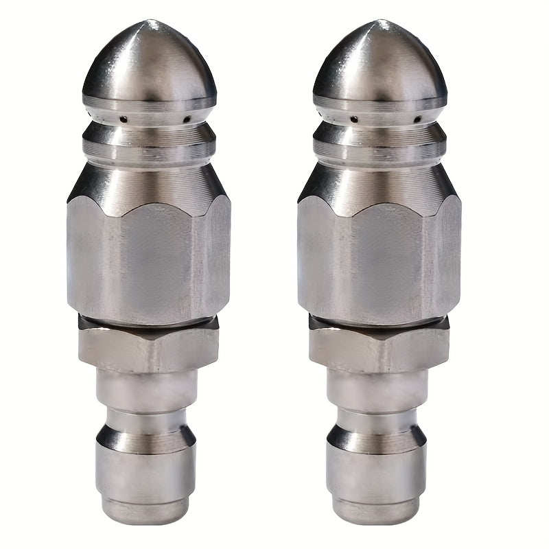 5000 PSI Sewer Jetter Nozzle for 1/4 Pressure Washer Quick Connector