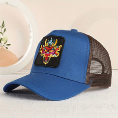 Men's Embroidered Baseball Cap Sunshade Trucker Hat